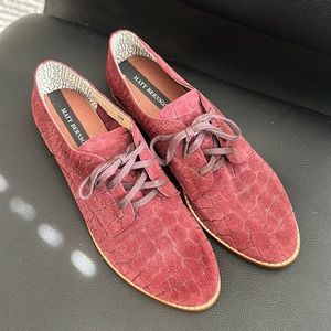 Matt Bernson Burgundy Oxfords